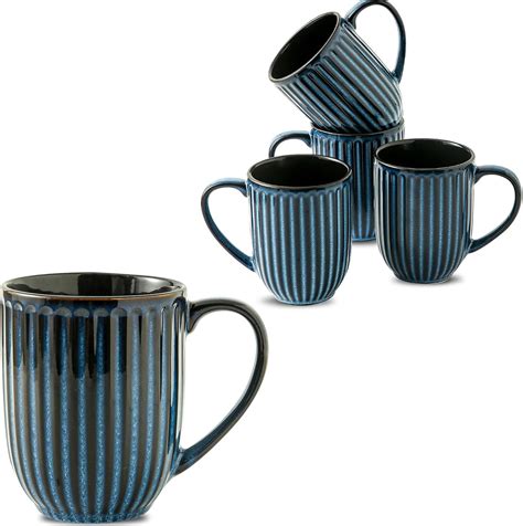 Amazon Hasense Oz Mugs Set Of And Large Oz Coffee Cup