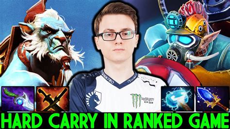 MIRACLE Phantom Lancer Gyrocopter Hard Carry In Ranked Game 100