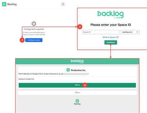 Backlog + Google Chat – Backlog Help Center