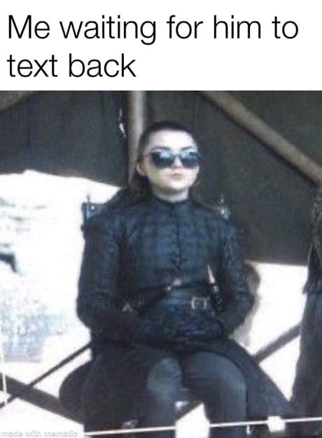 Waiting For Text Meme