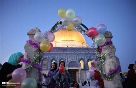 Mehr News Agency Eid Al Fitr Prayers In Al Aqsa Mosque