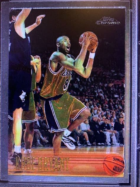 1996 Topps Chrome Kobe Bryant ROOKIE RC 138 PSA 9 MINT EBay