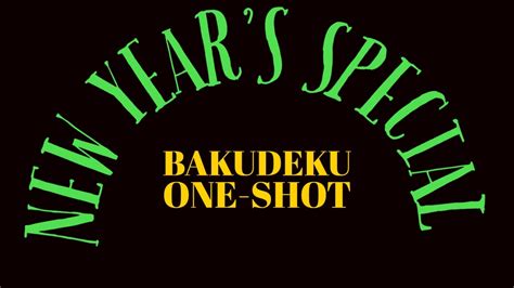 New Years Special BakuDeku One Shot Textingstory Bl Mha Bakudeku