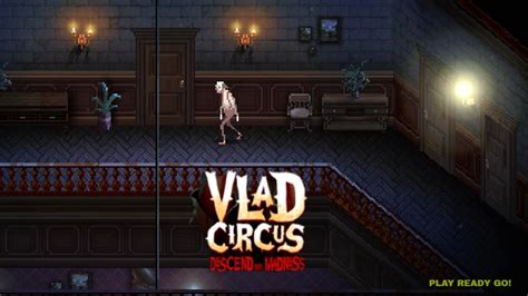 Vlad Circus Descend Into Madness Plixel Art Horror Play Ready Go