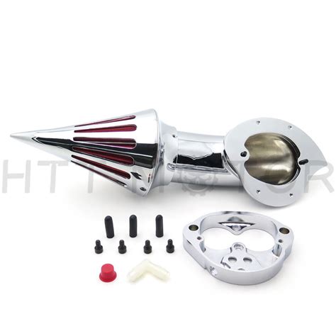 Chrome Air Cleaner Kits Intake For Kawasaki Vulcan 1500 1600 Classic