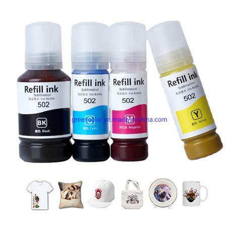 Super High Quality 502 Sublimation Ink Refill Ink For Epson Ecotank