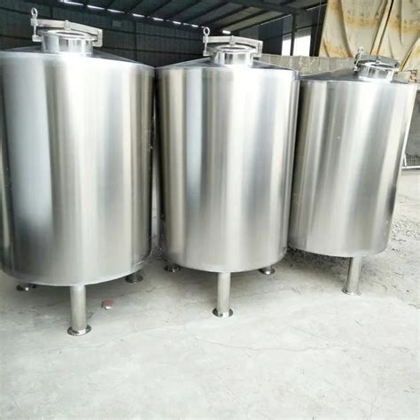 Stainless Steel Storage Tank For Food Beverage Liquid For Factory Price