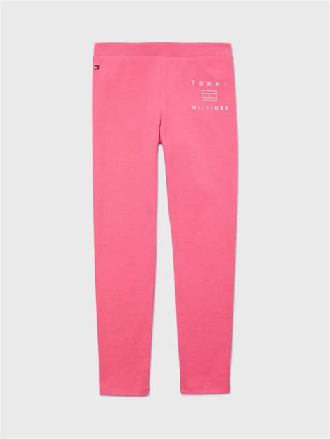 Adaptive Girls Logo Legging Adaptive Pants Tommy Adaptive