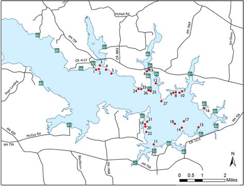 Fish Attractors In Lake O The Pines