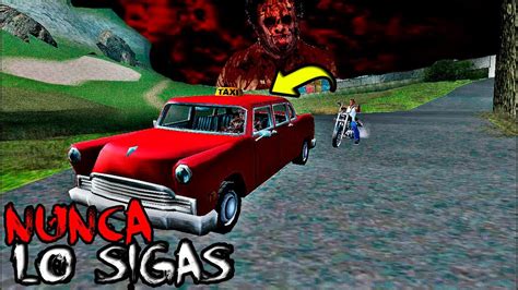 Nunca Sigas Al Taxi Rojo Maldito En El Gta San Andreas Creepypasta