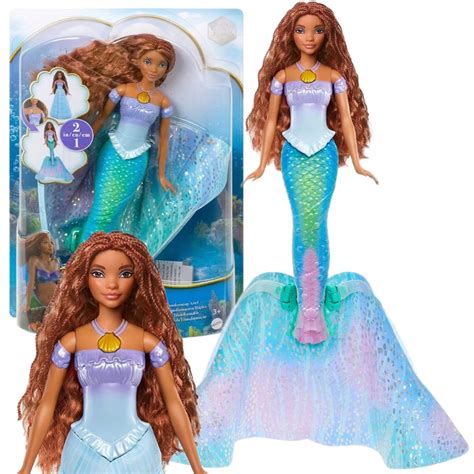 Nova Boneca Ariel Princesa Disney Filme Pequena Sereia Cm