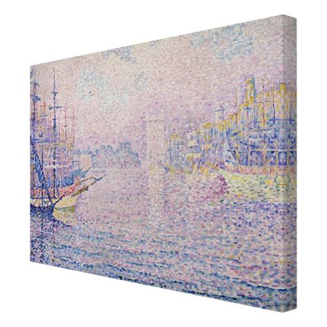 Paul Signac Der Hafen Von Marseille Leinwandbild Im Querformat 4 3