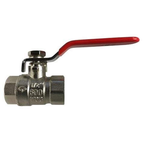 Brass Ball Valves 1 2 600 Wog Full Port Nickle Plated