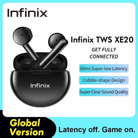 Global Version Infinix XE20 TWS True Wireless Bluetooth Earphone 60ms