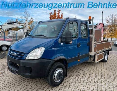 Iveco Daily C Doka Pritsche Fassi Kran Winde Ahk N Mecko