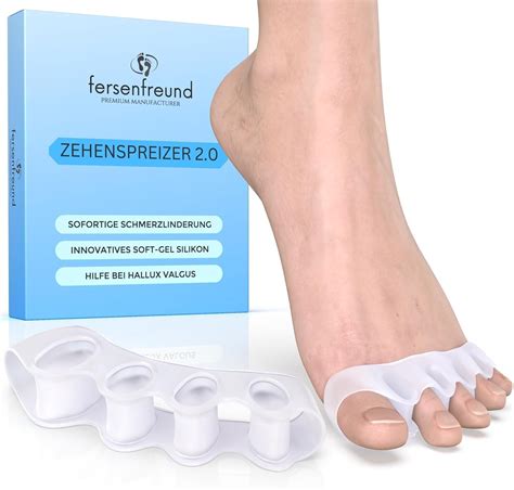 Fersenfreund Premium Zehenspreizer F R Alle Zehen Er Neuheit