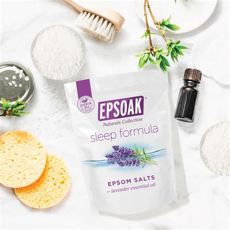 Sleep Formula Epsom Salt Bath Salt 2 Lb Epsoak® By San Francisco Salt Company