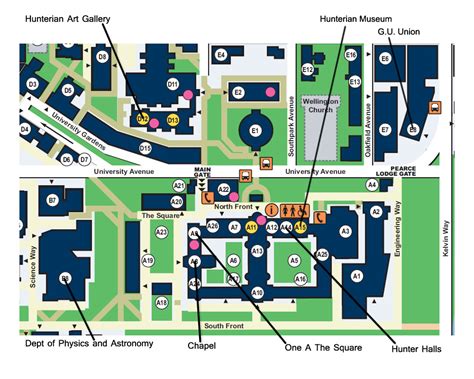 University Campus Map