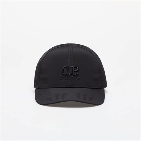 C P Company Chrome R Logo Cap