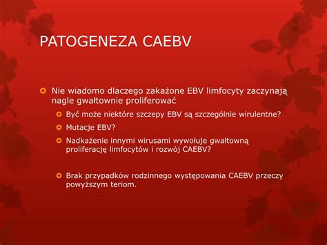 PPT Zakażenie EBV PowerPoint Presentation free download ID 3290786