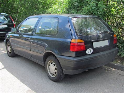 1992 VW Golf III CL 3T Limousine Heck Joachim Hofmann Flickr