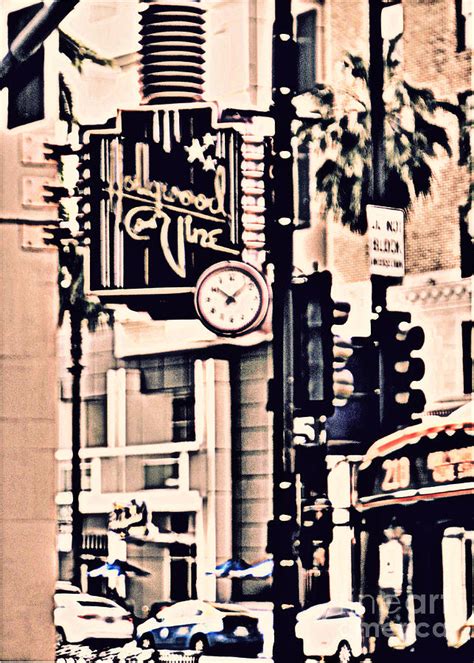 Art Deco Hollywood And Vine Photograph By Diann Fisher Pixels