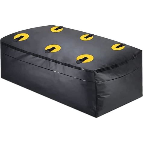 Auperto Coffre De Toit Pliable Pieds Cubes Bo Te De Rangement