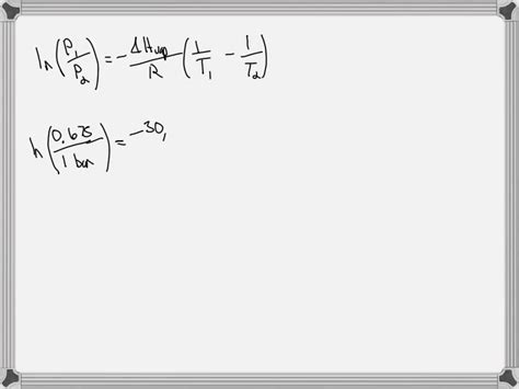 Solved Benzene Has A Heat Of Vaporization Of Kj Mol And A Normal