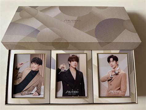 全新 姜濤 Anson Lo Ian Shiseido Boxset 興趣及遊戲 收藏品及紀念品 明星周邊 Carousell