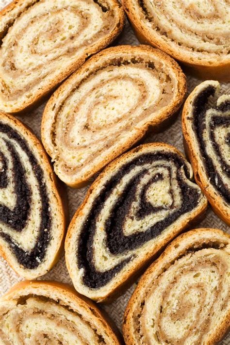 Beigli Hungarian Poppy Seed And Walnut Rolls Stock Image Image Of