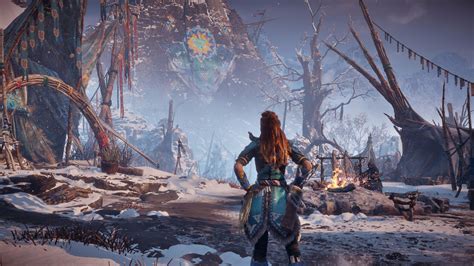 Horizon Zero Dawn The Frozen Wilds Is One Of The Most Impressive 4K