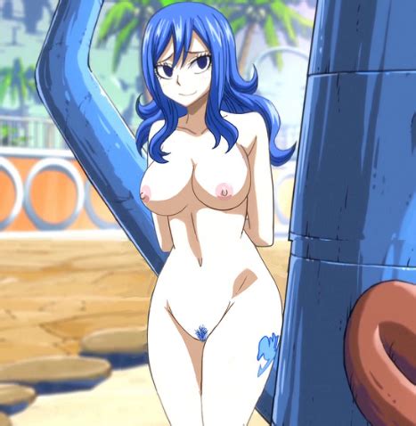 Rule Blue Hair Fairy Tail Female Juvia Lockser Nude