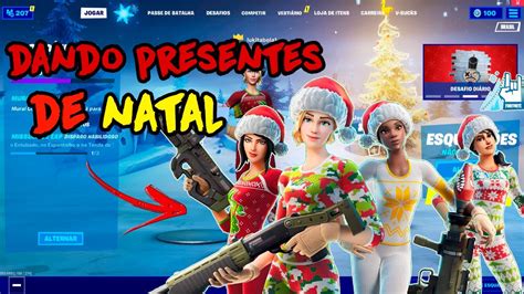 Rea O Dos Inscritos Ao Ganhar Presentes No Fortnite Youtube