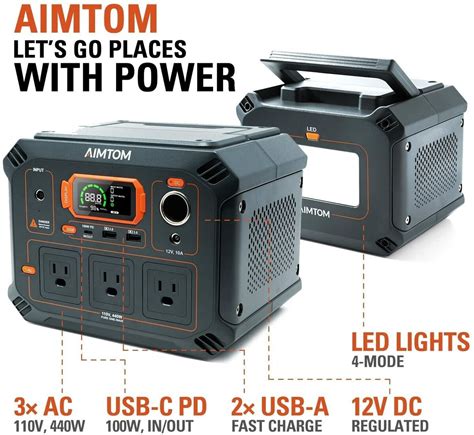 AIMTOM Portable Solar Generator REVIEW AIMTOM SPS 155 42 OFF