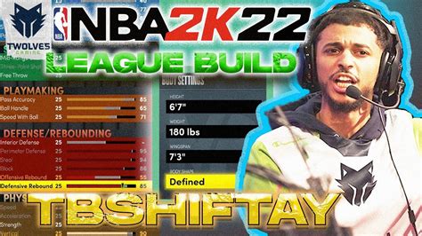 Best Small Forward Build By Nba K League Player Tbshiftay I Lockdown