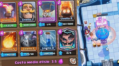 MIGLIOR DECK CONSIGLIATO ARENA 8 CLASH ROYALE ITA YouTube