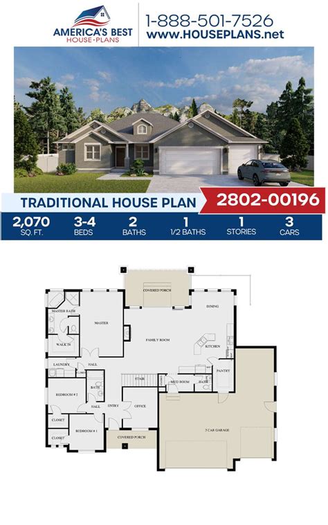 Pin on Traditional House Plans