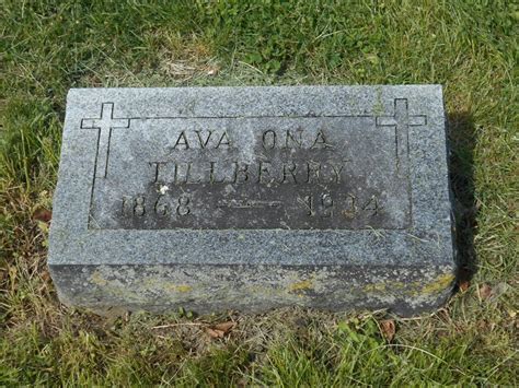 Ava Ona Woollard Tillberry 1878 1934 Mémorial Find a Grave