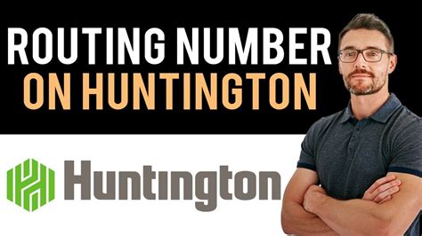 How To Find Routing Number On Huntington App Full Guide Youtube