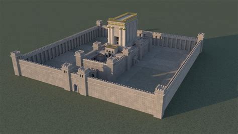 Modello 3D Tempio di Salomone - TurboSquid 2055283