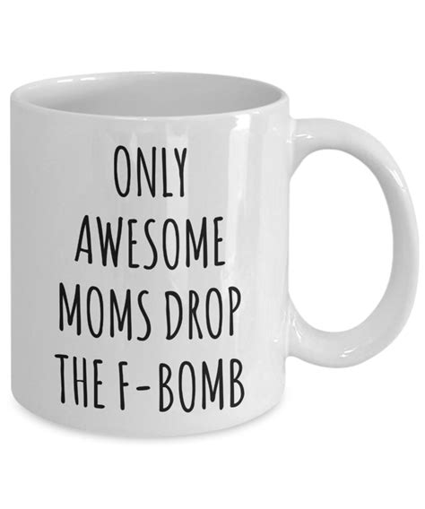 Funny Mom Mug New Mom Mothers Day Cursing Coffee Cup Etsy