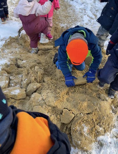 Auf Kristallsuche im Sandkasten Spannender Tag für Kids unserer