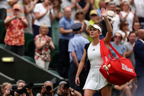 Ukraine's Elina Svitolina leaves Wimbledon with honors - Time News