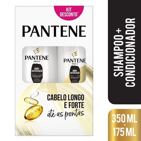 Kit Pantene Pro V Hidro Cauterizacao Shampoo Ml Condicionador