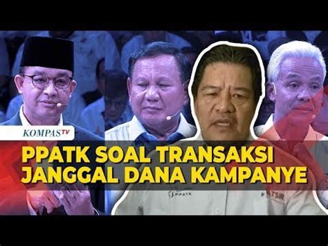 PPATK Transaksi Janggal Dana Kampanye Merata Di Parpol Peserta Pemilu