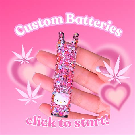 Custom Pink Stiiizy Stoner Girl Tingz