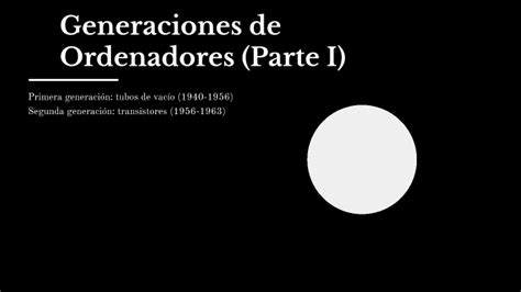 Generaciones de Ordenadores by Wendy Mejía Gonzalez on Prezi