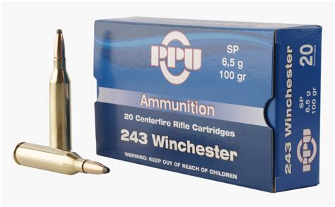 Prvi Ppu 243 Win Ammunition Pp2432 100 Grain Soft Point Prvi Partizan