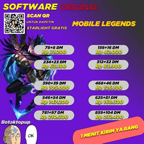 Jual Software Topup Diamond Mlbb Via Id Fast Respond Top Up Mobile