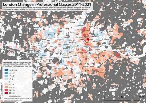 Tracking Gentrification in London and Manchester Using the 2021 Census